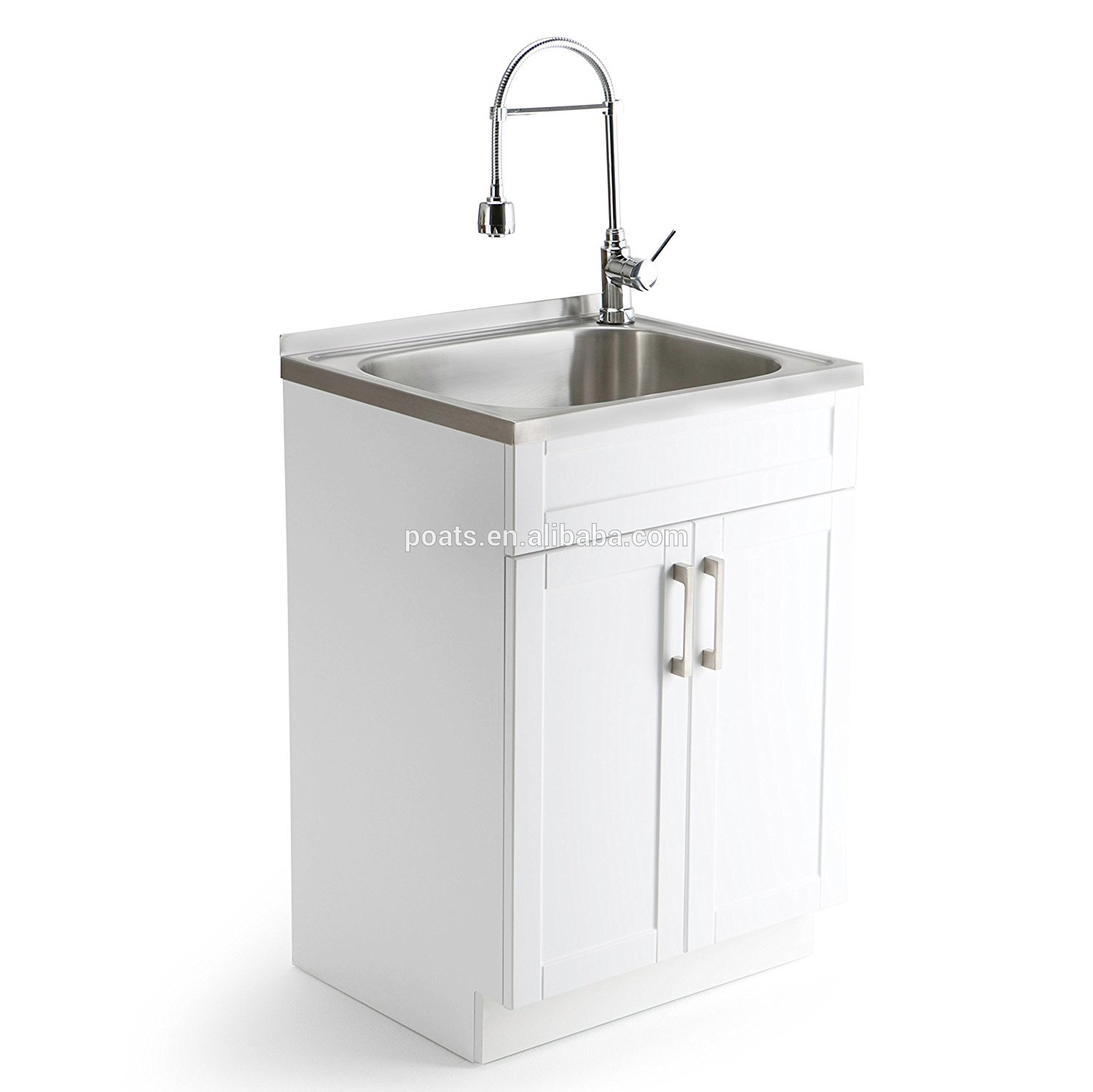 Single Deep Bowl Self-contained Portable Sink